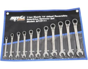 SET SPANNER ROE REVERSIBLE GEARDRIVE 11PC METRIC - Picture 1 of 1