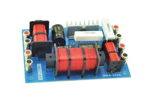 1x 350W 3 Unit Speaker Frequency Divider 3 Way Audio Crossover Filter NBA-3000C - Picture 1 of 4