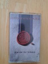 WHITESNAKE SLIP OF THE TONGUE Cassette Tape OG 1989 Hard Rock Rare