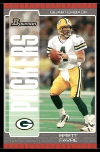 Brett Favre 2005 Bowman #24 Green Bay Packers SOUTHERN MISS HOF - Picture 1 of 2