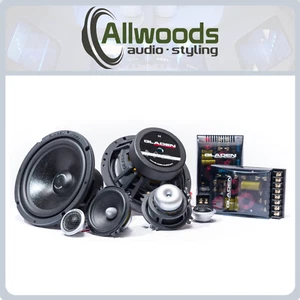 Gladen ZERO PRO 165.3 3 way 6.5" SQ Speaker set with Crossovers - Picture 1 of 1