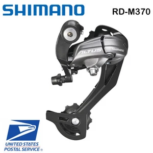 Shimano Altus RD-M370 9 Speed SGS Rear Derailleur Black RD M370 - Picture 1 of 2