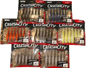 YOU PICK 3 Rapala Crush City Freeloader 4.25 6 Pcs Salt Infused See Details NEW - Picture 1 of 11