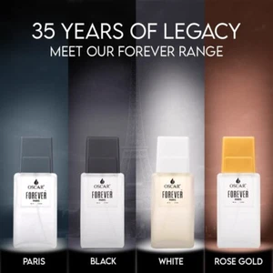 Oscar Forever Paris Black Long Lasting Perfume for Men Woody Fragrance 100ml FS - Picture 1 of 33