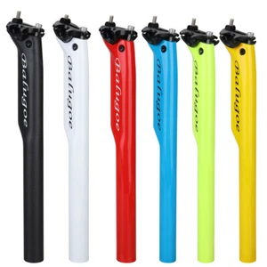 3K Carbon Fiber MTB Road Mountain Bike Seatpost Bicycle Seat Post 27.2/30.8/31.6 - Picture 1 of 17