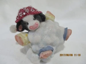 ENESCO+MARY'S MOO MOOS+"ROLLING POSTURE"+372749+RETIRED+1998+USED - Picture 1 of 6
