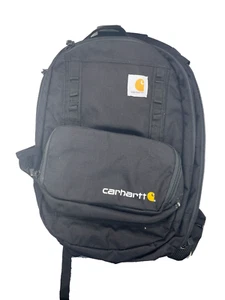 Carhartt Cargo Series 20L Nylon Daypack Hook 3 Can Cooler Backpack Black CB0369 - Picture 1 of 6