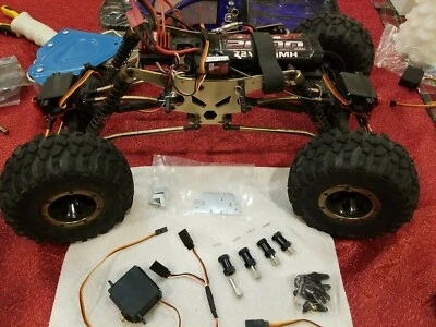 4WS Four Wheel / Rear Steering KIT with Servo "PRO version" for the Everest 10 - Image 1 of 4