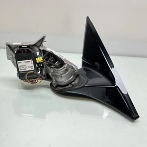 2016 BMW F32 RIGHT PASSENGER MIRROR BASE RH auto folding LHD Black gloss - Picture 1 of 13