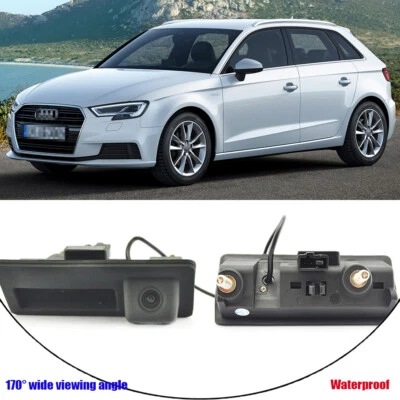 Car Trunk Handle w/ Rear View Camera Reverse Parking for Audi A3 2013-2016 14 15 - Image 1 of 4