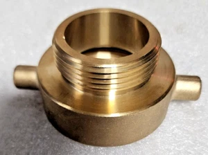 6APC2 MOON AMERICAN 369-2011521 Fire Hose Adapter Straight NPSH X NH - Picture 1 of 4