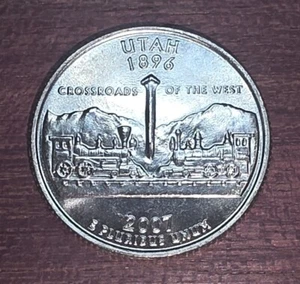 2007-D - Utah - U.S. State Quarter- UNC from US Mint - Picture 1 of 2