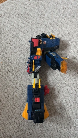 Transformers Energon Omega Supreme (Battle Ship) Half #2 Left Side, 2003 TESTED Cover