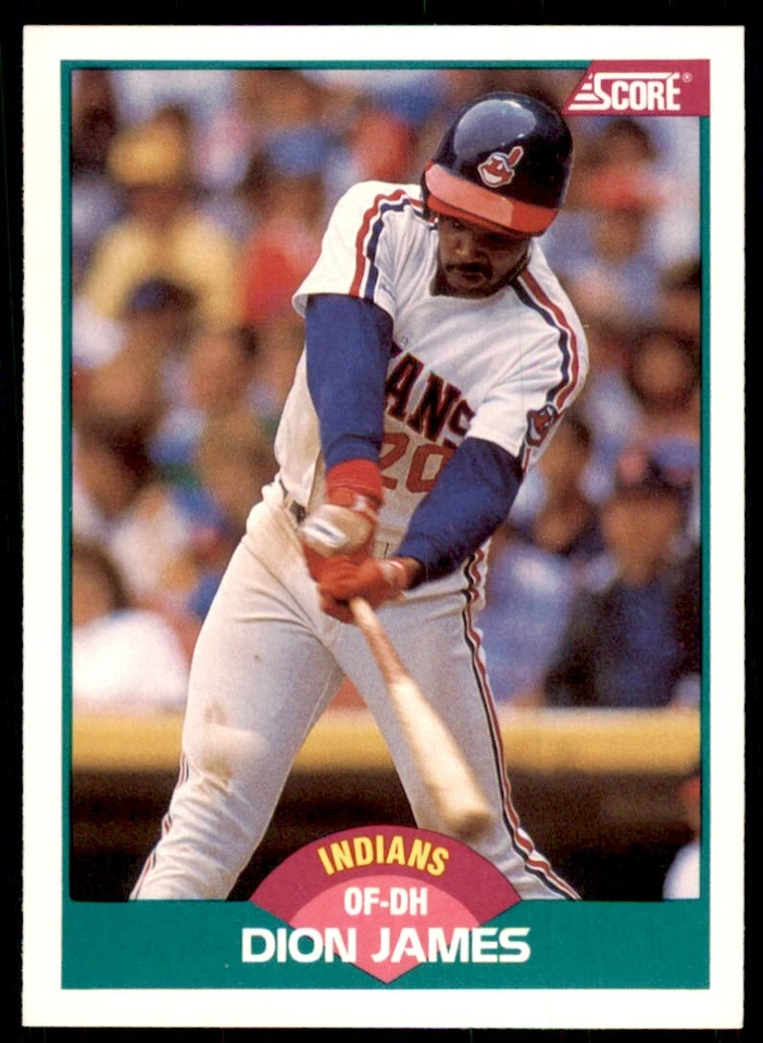 1989 Score Rookie & Traded: Dion James Cleveland Indians #51T - Image 1 of 2