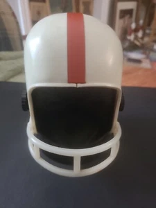 1970S OTTAWA ROUGH RIDERS CFL FOOTBALL HELMET RADIO WORKING RARE RED BLACKS NHL - Picture 1 of 5
