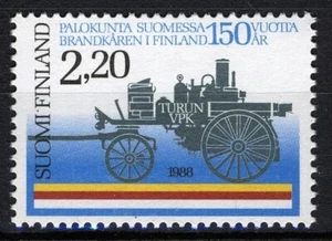 Finland 1988, 150th Anniversary of the Fire Brigade in Finland set MNH, Mi 1057 - Picture 1 of 1