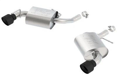 Borla Axle Back Exhaust System Muffler ATAK For 16-23 Chevrolet Camaro 3.6L V6MT - Image 1 of 4