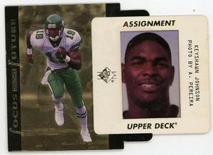Keyshawn Johnson 1996 SP Focus on the Future #F21 Jets - Imagen 1 de 1