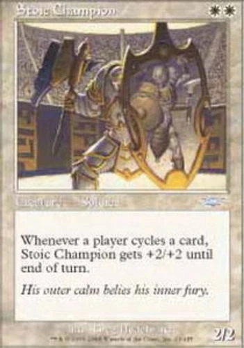 4 Stoic Champion ~ Near Mint Legions 4x x4 Playset MTG Magic White Card Ultimate - Image 1 of 1