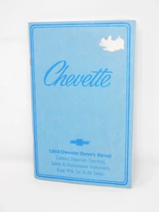 1984 Chevrolet CHEVETTE Owners Manual • Safety Maintenance Operating Instruction - Picture 1 of 7