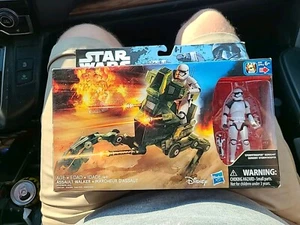 Star Wars Assault Walker with Stormtrooper Sergeant Rogue One 3.75 Inch NIB - Picture 1 of 2