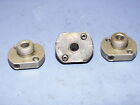BROWN & SHARPE 42-13713 NEW STYLE COLLET NUTS, 3 PCS., 2 NEW, 1 USED