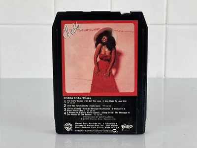 Chaka Khan: Chaka (1978) 8 Track Tape Warner Excellent Condition Rebuilt - Image 1 of 3
