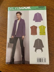 New Look S0381 Jacke Weste ungeschnitten Größe A - Bild 1 von 2