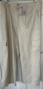 Wild Fable Light Beige Wide Leg Cargo Pants Size XL NWT MSRP $32 See Description - Picture 1 of 8