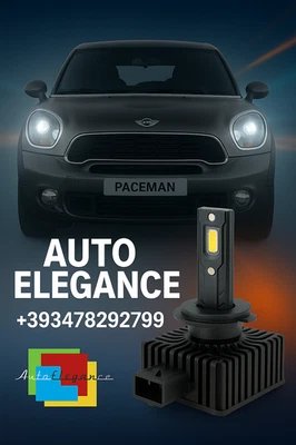 💕COPPIA LAMPADE D1S LED DA XENON A LED PER  MINI PACEMAN R61 💕 - Immagine 1 di 3