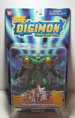 Digimon Temporada 3 Digi - Guerreros MegaGargomon Figura Articulada Altamente Detallada Foto 1 de 4