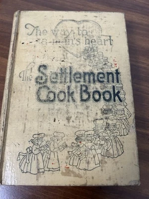 The Settlement Cook Book By Mrs. Simon Kander Hardcover 1930 Eighteenth Edition - Image 1 of 4