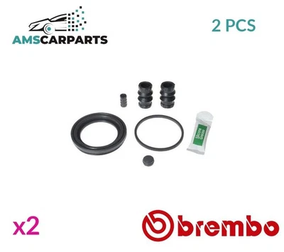 BRAKE CALIPER REPAIR KIT FRONT F KT 188 BREMBO 2PCS NEW OE REPLACEMENT - Image 1 of 4
