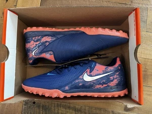 Size 8.5 Nike Phantom Gx 2 Academy 'Erling Haaland' Blue Void Turf Soccer Shoes - Picture 1 of 11