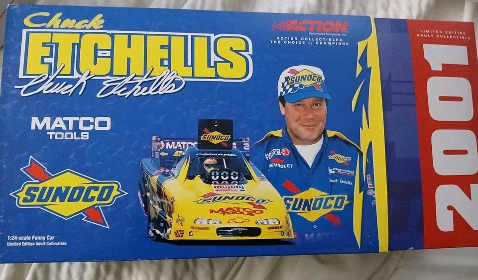 2001 Camaro Chuck Etchells Action 1.24scale Sunoco Matco Tools (MIB) LEIA ANÚNCIO PLZ - Imagem 1 de 4
