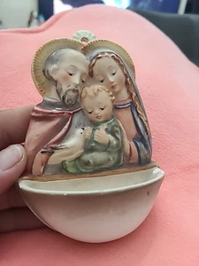 M.I. Hummel Goebel #246 Holy Family Holy Water Font – TMK-3, 1958 Religious - Picture 1 of 9