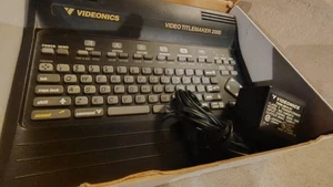 VTG Videonics Video Titlemaker 2000 Model TM 2000 NTSC w/Power Supply Powers On - Picture 1 of 5