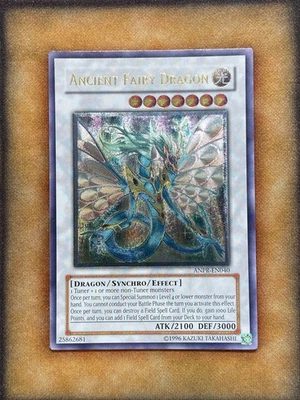 Yugioh Ancient Fairy Dragon ANPR-EN040 Ultimate Rare NM - Image 1 of 2