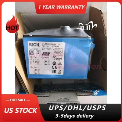 NEW SICK DL100-21AA2112 Distance Sensor DL10021AA21 - Image 1 of 4