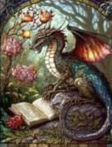 DRAGON (21) CROSS STITCH PATTERN - Picture 1 of 2