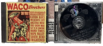 Waco Brothers Lot (2) Do You Think About Me? / Cowboy in Flames (Promo, No Book) - Image 1 of 4
