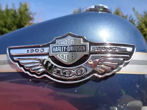Harley Davidson 100th Anniversary Gas Tank Heritage Springer Softail Fatboy - Picture 1 of 16