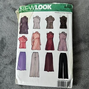 New Look Pattern 6203 Sz 8-18 Evening Separates Pants Tops Skirt Dress - Picture 1 of 7