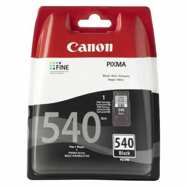 Canon Cartouche D'encre Pg-540 (blister Euro Without Security) - Noir