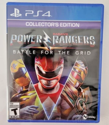 SONY Power Rangers: Battle for the Grid [Collector's Edition] PS4 New Game Special