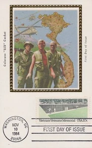 ZAYIX US Colorano 'Silk' FDC Maxi Card Cover Vietnam Veterans Memorial 0924M0016 - Picture 1 of 1