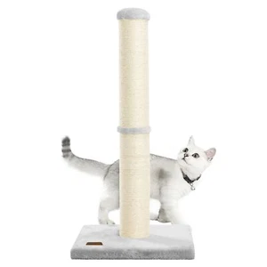 34inch Cat Scratching Post with Natural Sisal Rope 4.3Inch Large Diameter Scr... - Picture 1 of 8