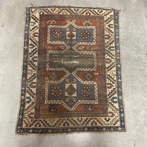 Vintage Rya Russian rug (3x31.25”) - Imagen 1 de 10