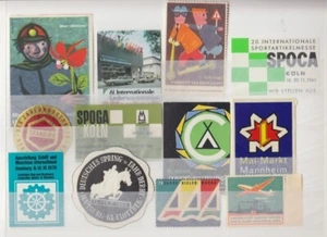 F-EX4648 GERMANY DEUTSLAND CINDERELLA 1960-70 HORSE, MOTOR AUTO CAR. - Bild 1 von 2