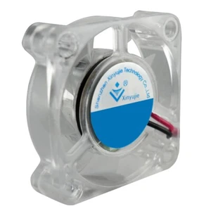 [3DMakerWorld] Ventilador de CC E3D 24V 40 mm con cable - transparente - Imagen 1 de 2